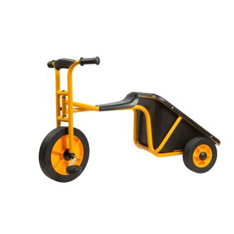Triciclo con carriola posteriore integrata per bambini 3-8 anni