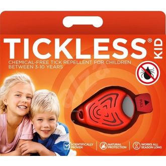 Tickless Baby repellente ad ultrasuoni per pulci e zecche arancio