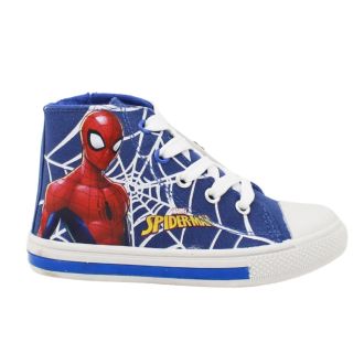 Sneakers alte con luci Spiderman