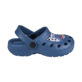 Sandalo simil crocs Miraculous LadyBug Blu
