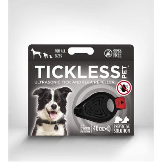 Tickless repellente per pulci per animali domestici nero