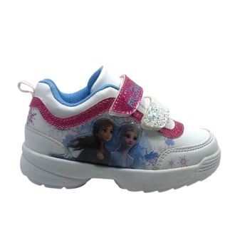 Disney Frozen Scarpa Sneakers Suola Alta Luci e Glitter