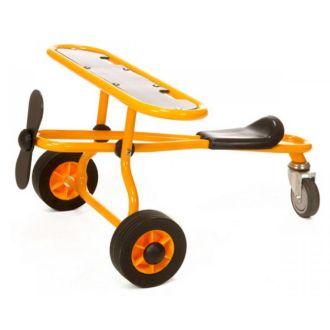 Triciclo senza pedali a forma di Aereoplano per bambini Rabo
