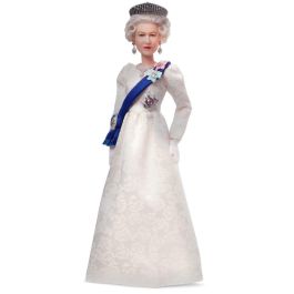 Barbie Queen Elizabeth II Bambola da Collezione Regina Elisabetta II con  Look Iconico