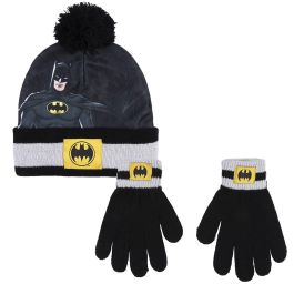 Set berretto con pon pon e guanti Batman