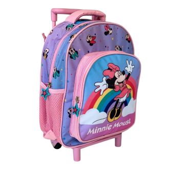 Disney Minnie Zaino Trolley Asilo Bambina