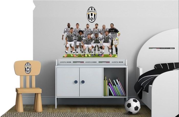 Juventus Campione Decorazione murale Adesiva Foto Di Squadra