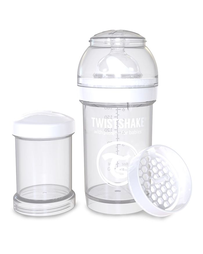 TwistShake Biberon Anti-Colica con filtro per il latte in polvere