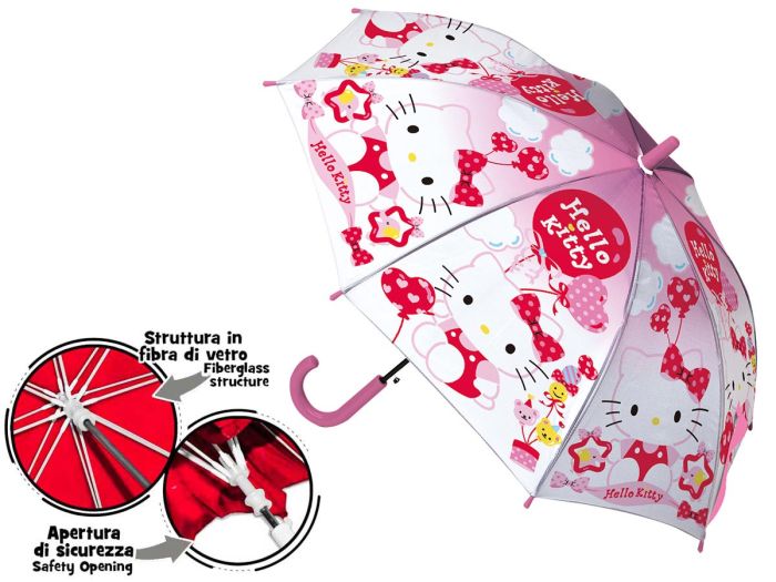 Ombrello manuale Hello Kitty