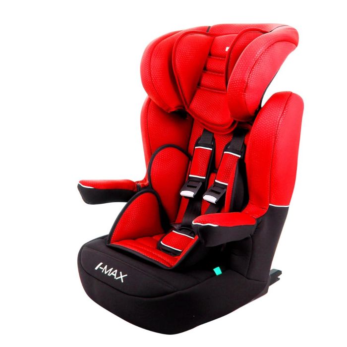 Seggiolino auto IMax Isofix Luxe Rosso Gruppo 1/2/3 (9-36kg)