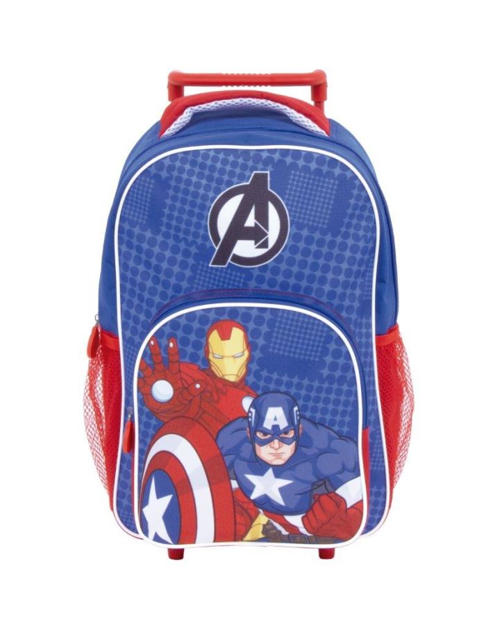 Trolley e Zaino Asilo Avengers Capitan America Iron Man