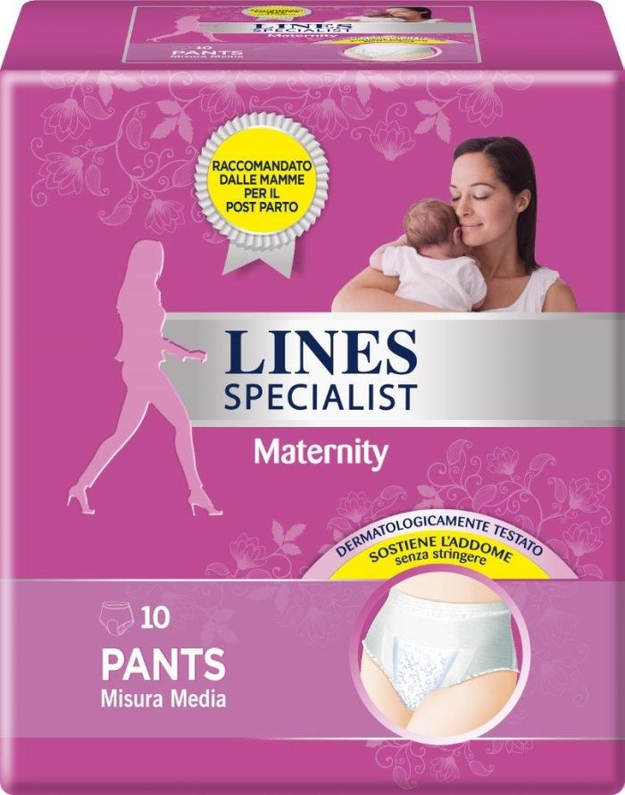 24 Mutandine Post Parto Taglia M Lines Specialist Maternity