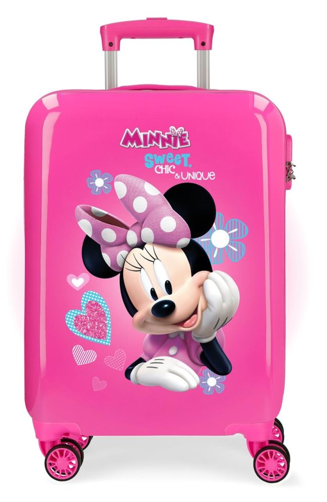 Trolley in ABS Minnie Fabulous Fuxia